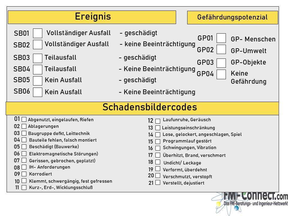 Schadenserkennung und Gefährdungsanalyse